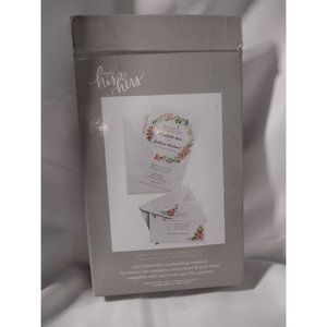 Floral Wreath Wedding Invitations by Studio His & Hers